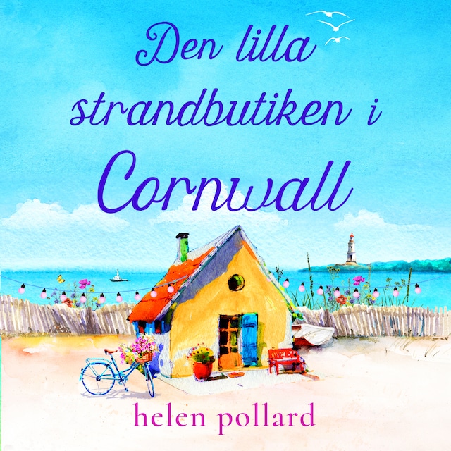 Okładka książki dla Den lilla strandbutiken i Cornwall