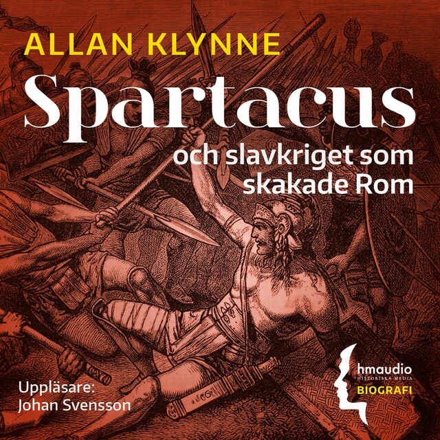 Buchcover für Spartacus och slavkriget som skakade Rom
