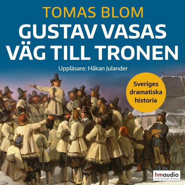 Boekomslag van Gustav Vasas väg till tronen