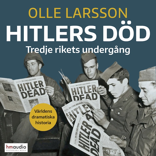 Kirjankansi teokselle Hitlers död