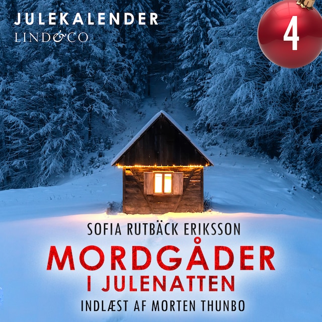 Couverture de livre pour Mordgåder i julenatten - del 4