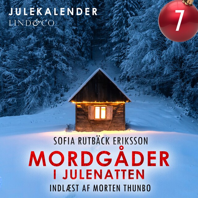 Couverture de livre pour Mordgåder i julenatten - del 7