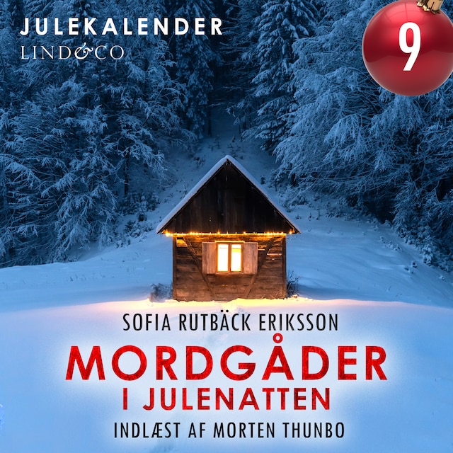 Couverture de livre pour Mordgåder i julenatten - del 9