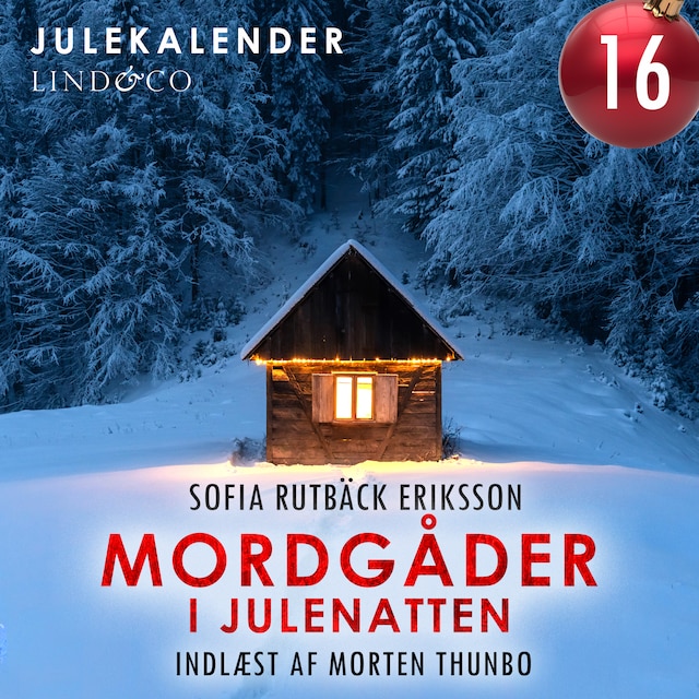 Portada de libro para Mordgåder i julenatten - del 16