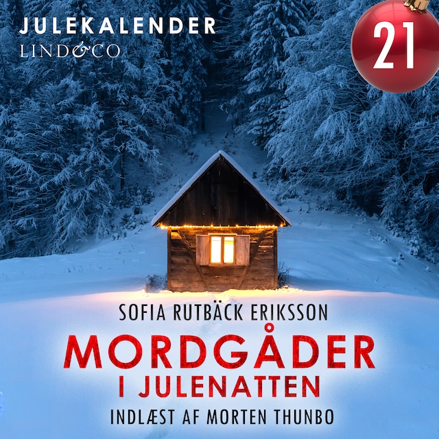 Portada de libro para Mordgåder i julenatten - del 21