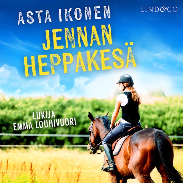 Book cover for Jennan heppakesä