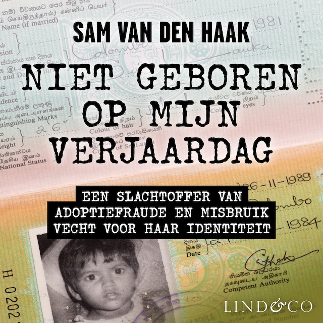 Book cover for Niet geboren op mijn verjaardag - waargebeurd verhaal over adoptiefraude en misbruik