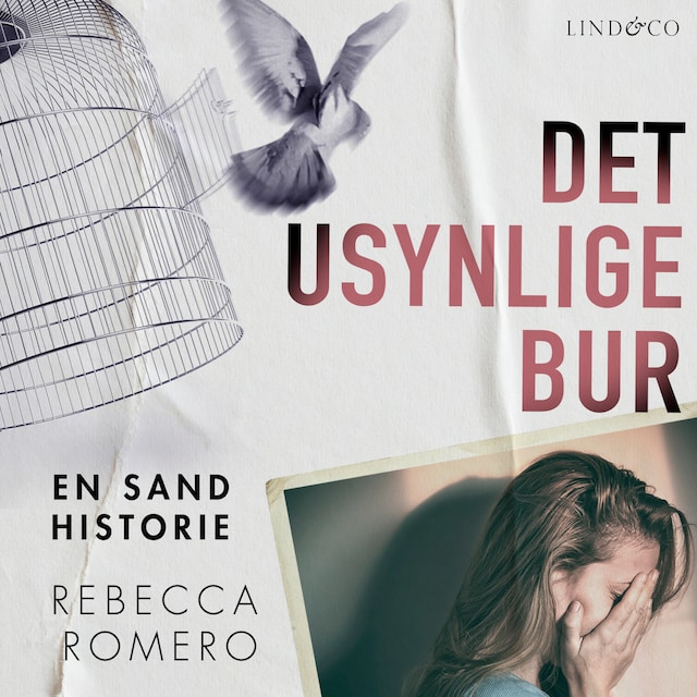 Book cover for Det usynlige bur : En sand historie