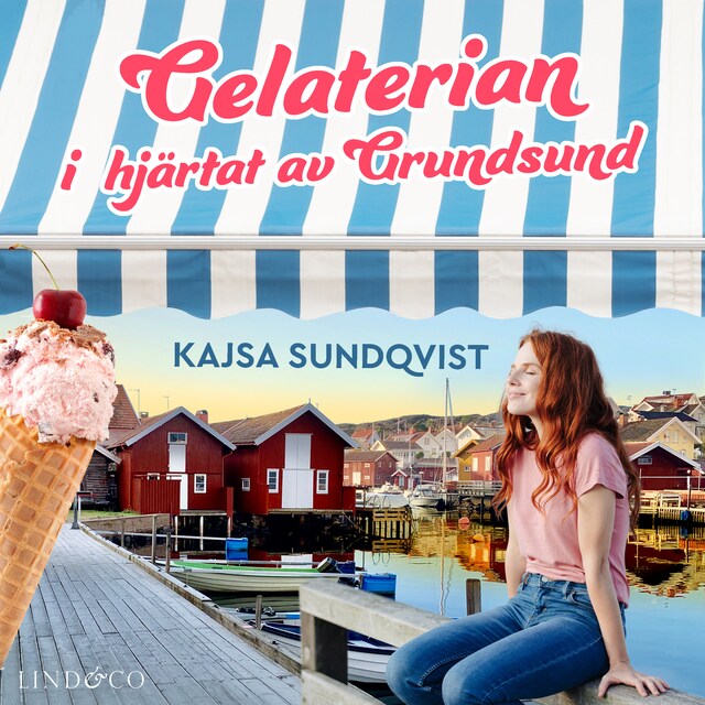 Book cover for Gelaterian i hjärtat av Grundsund