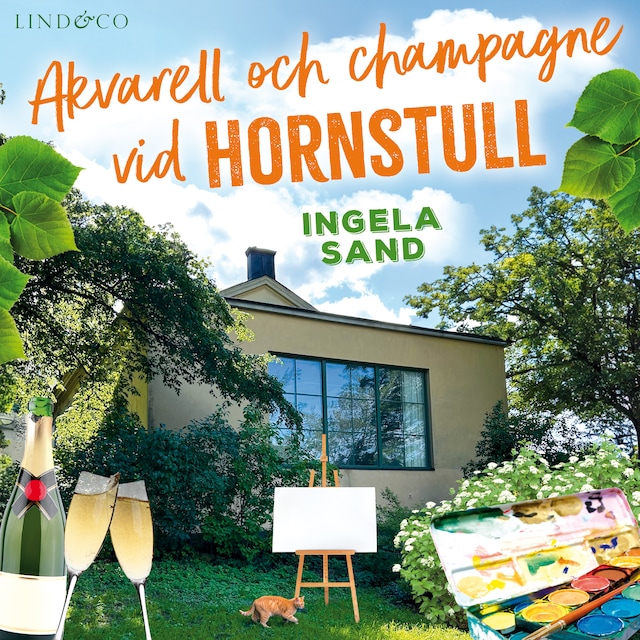 Book cover for Akvarell och champagne vid Hornstull