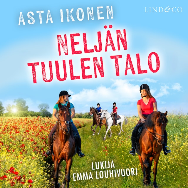 Book cover for Neljän tuulen talo