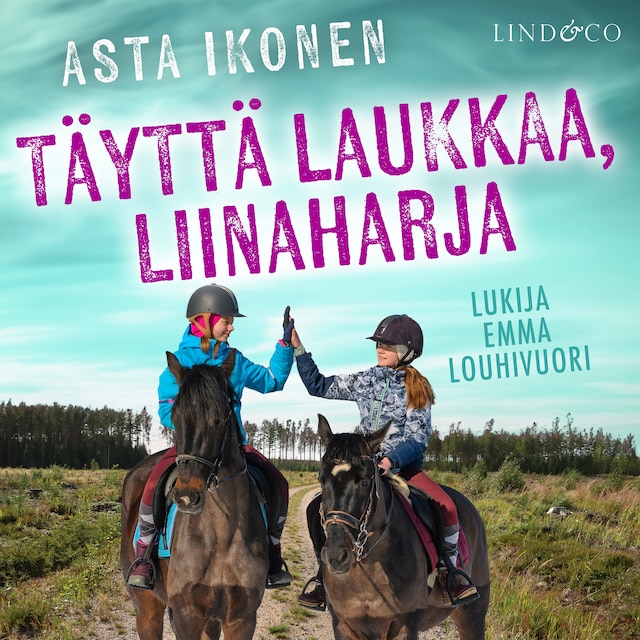 Book cover for Täyttä laukkaa, Liinaharja