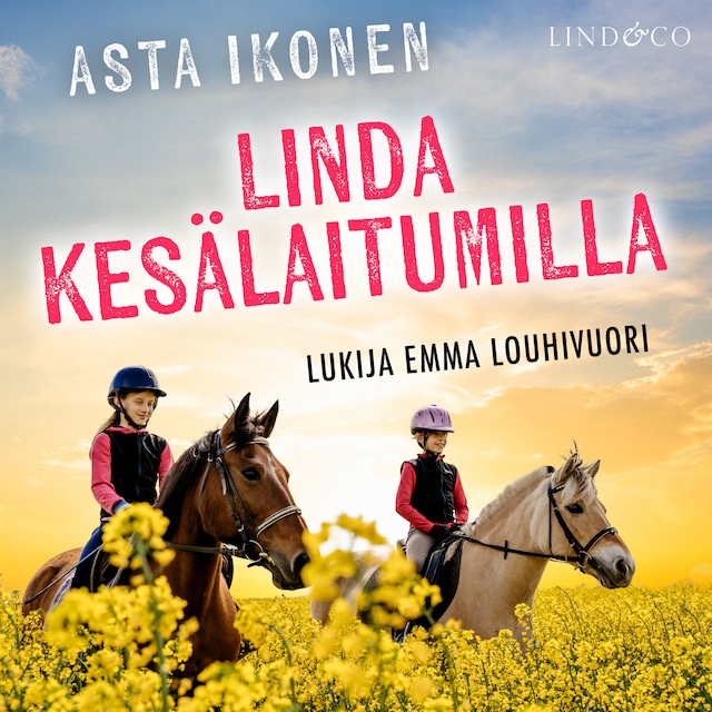 Couverture de livre pour Linda kesälaitumilla
