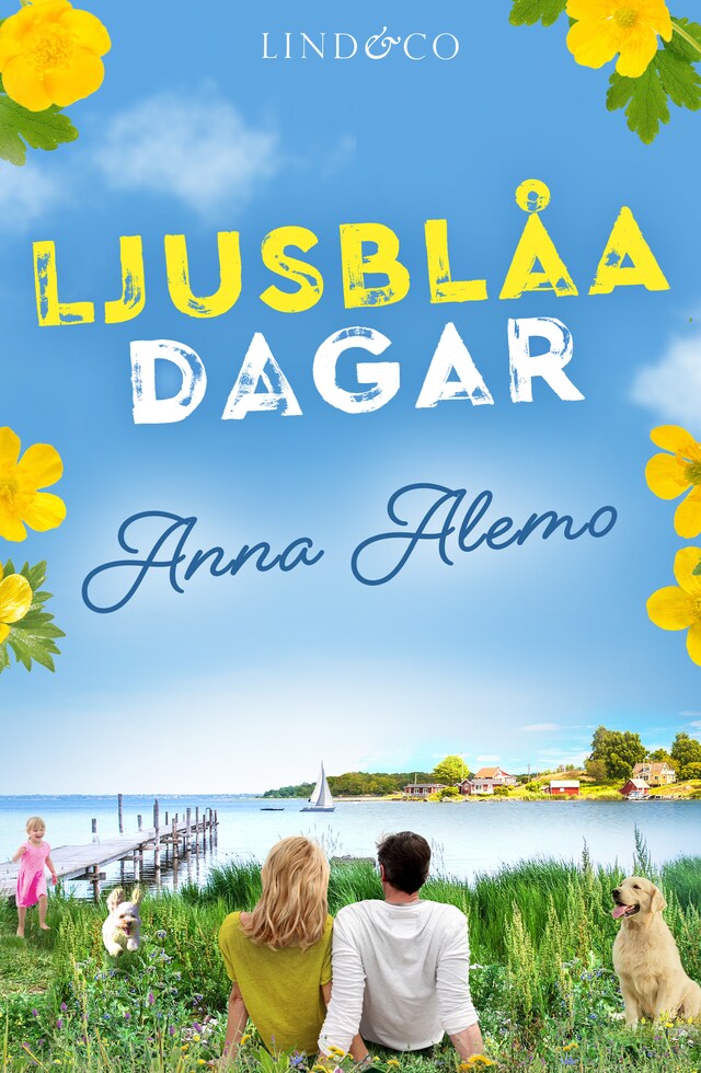 Book cover for Ljusblåa dagar