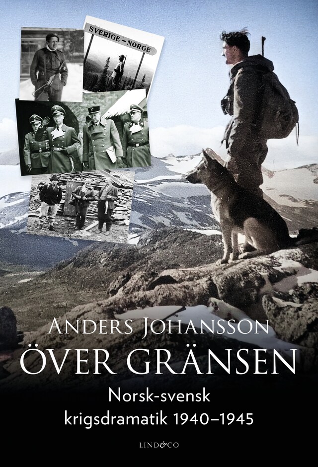 Couverture de livre pour Över gränsen: norsk-svensk krigsdramatik 1940-1945