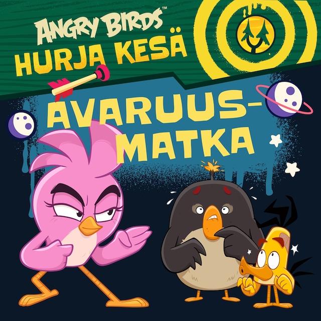 Portada de libro para Angry Birds: Avaruusmatka