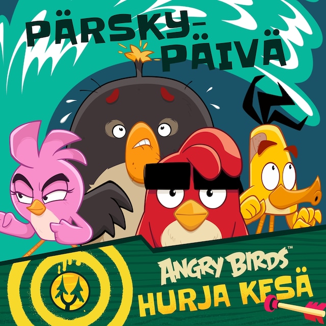 Boekomslag van Angry Birds: Pärskypäivä