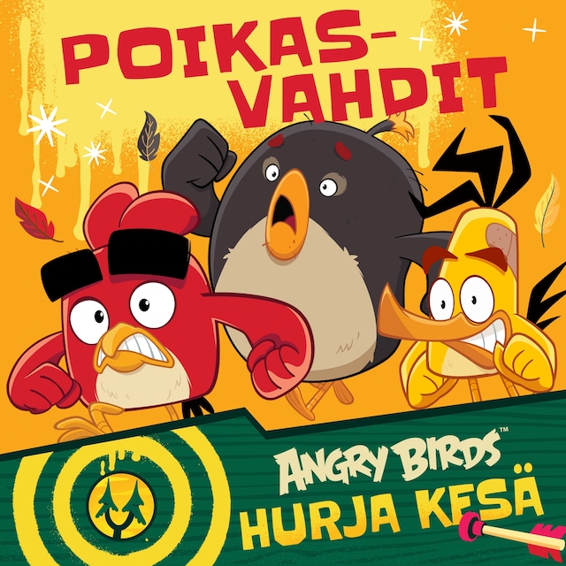 Buchcover für Angry Birds: Poikasvahdit