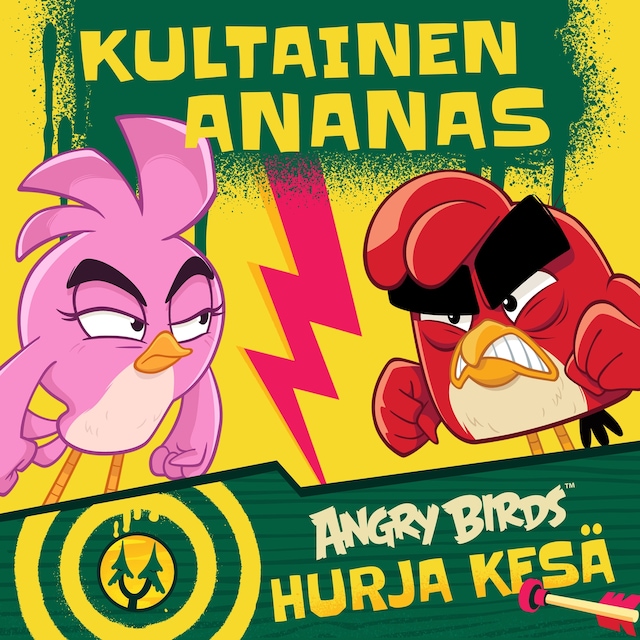 Boekomslag van Angry Birds: Kultainen ananas