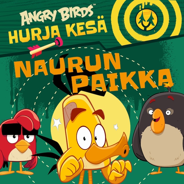 Book cover for Angry Birds: Naurun paikka