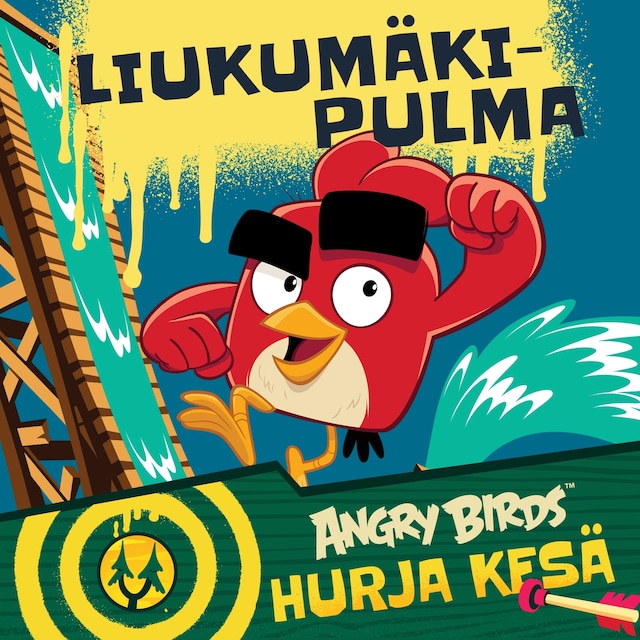 Portada de libro para Angry Birds: Liukumäkipulma
