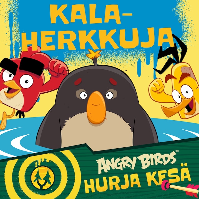 Boekomslag van Angry Birds: Kalaherkkuja