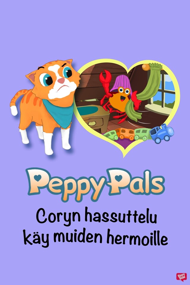 Book cover for Peppy Pals: Coryn hassuttelu käy muiden hermoille