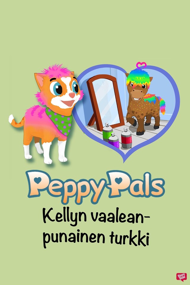 Book cover for Peppy Pals: Kellyn vaaleanpunainen turkki