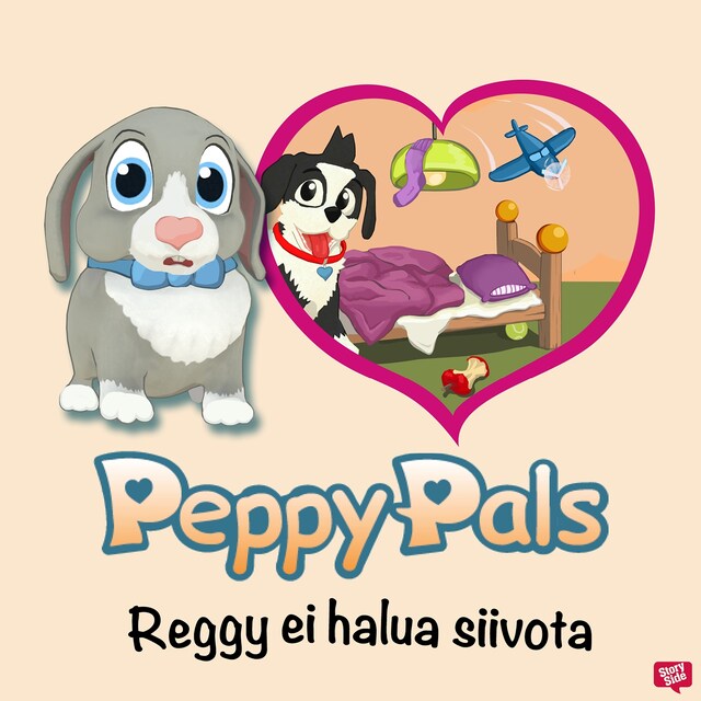 Book cover for Peppy Pals: Reggy ei halua siivota