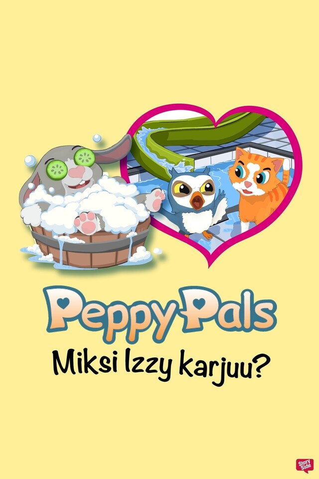 Book cover for Peppy Pals: Miksi Izzy karjuu?