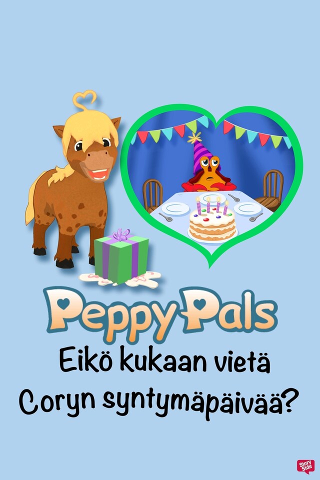 Book cover for Peppy Pals: Eikö kukaan vietä Coryn syntymäpäivää?