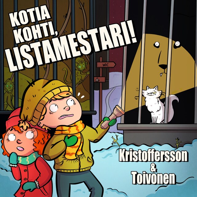 Kirjankansi teokselle Kotia kohti, Listamestari!