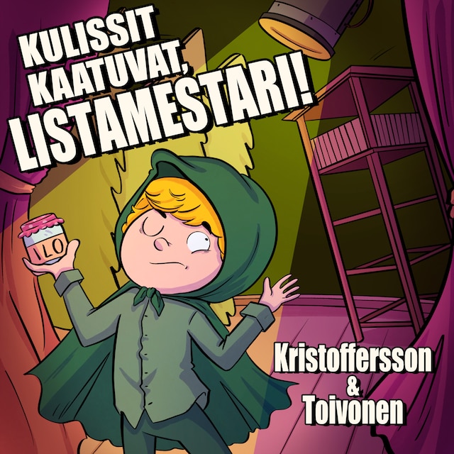 Book cover for Kulissit kaatuvat, Listamestari