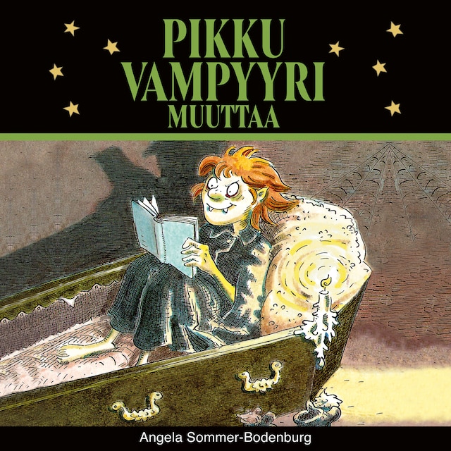 Book cover for Pikku vampyyri muuttaa