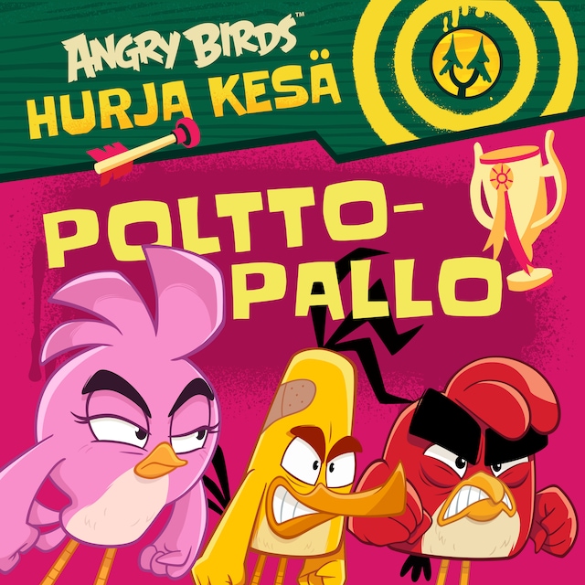 Boekomslag van Angry Birds: Polttopallo