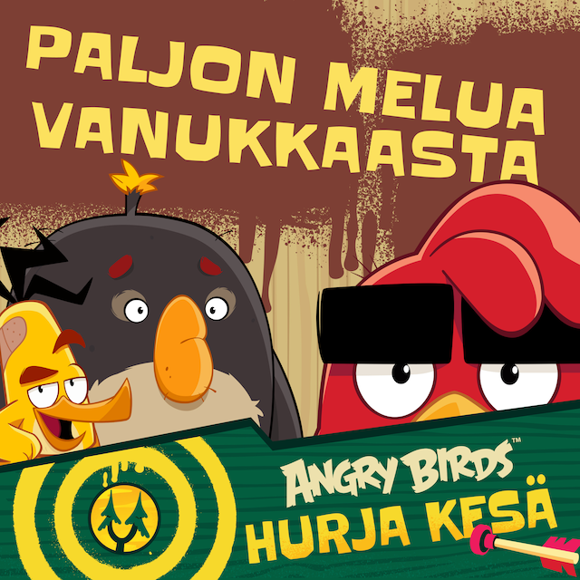 Portada de libro para Angry Birds: Paljon melua vanukkaasta