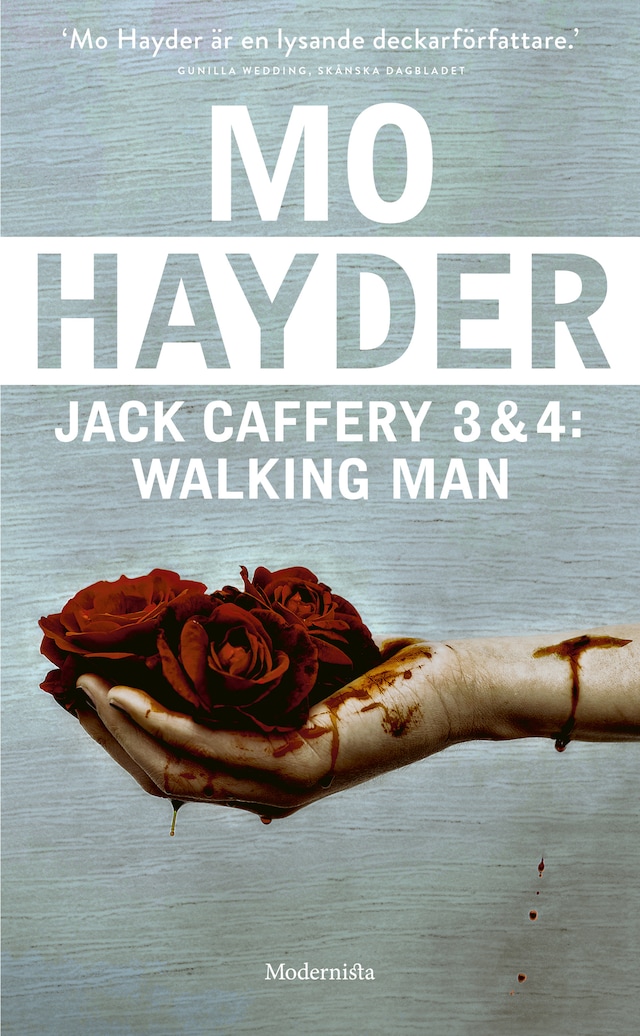 Book cover for Jack Caffrey 3 och 4: Walking man