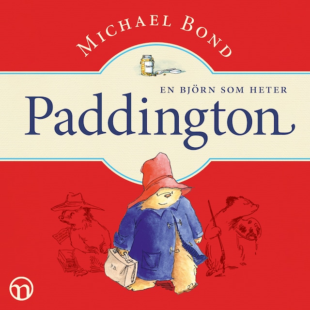 Book cover for En björn som heter Paddington