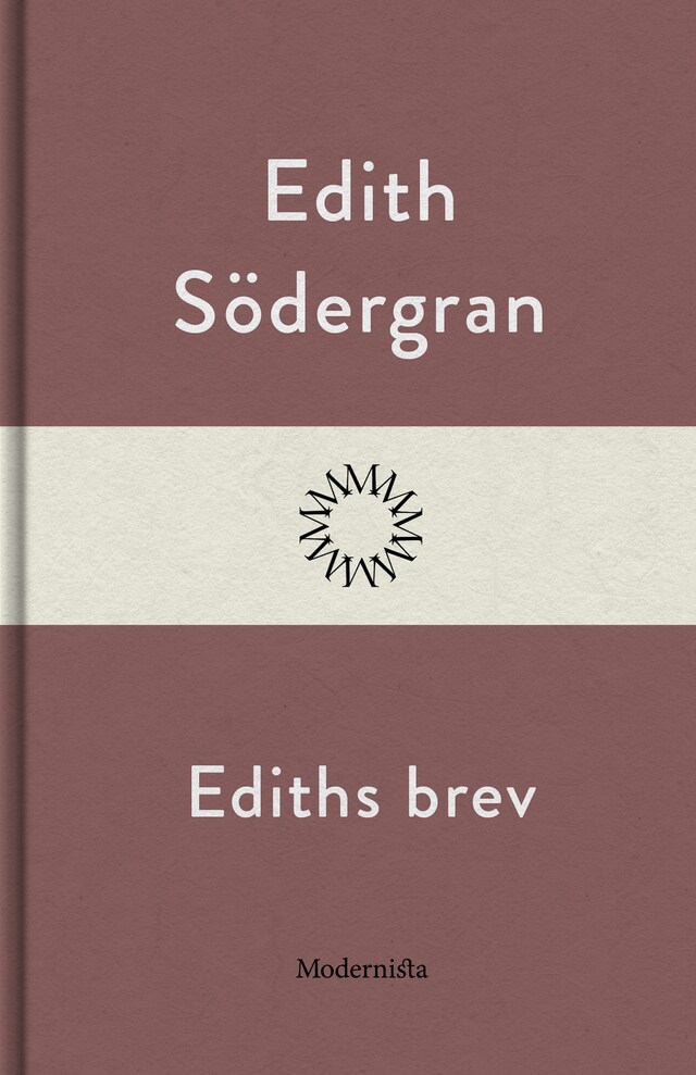Book cover for Ediths brev