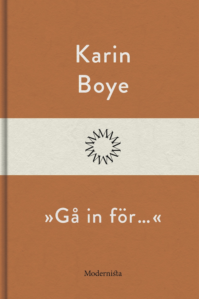 Book cover for »Gå in för…«