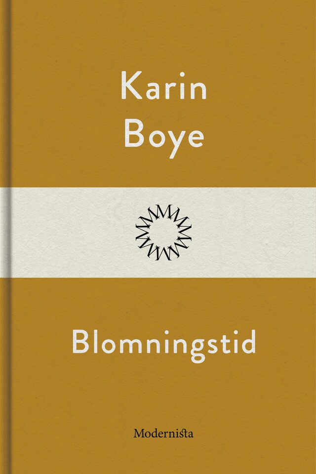 Portada de libro para Blomningstid