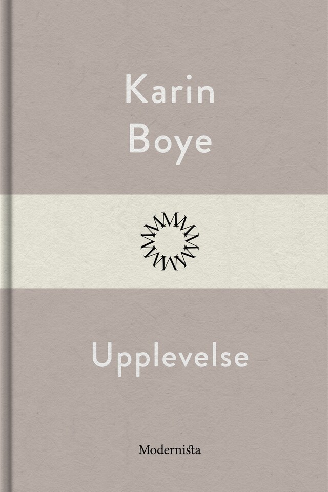 Book cover for Upplevelse