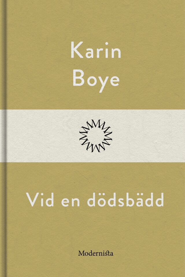 Book cover for Vid en dödsbädd
