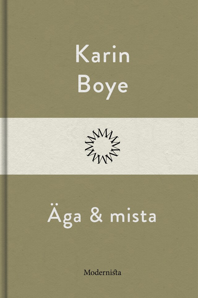 Book cover for Äga och mista
