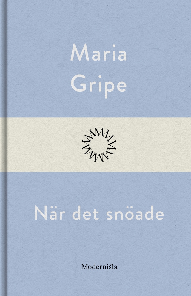 Book cover for När det snöade