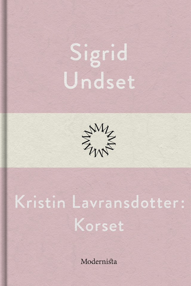 Kirjankansi teokselle Kristin Lavransdotter: Korset
