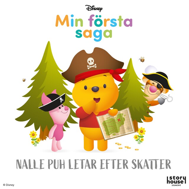 Bokomslag för Nalle Puh letar efter skatter