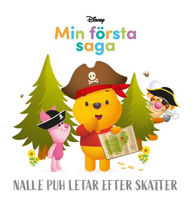 Bokomslag for Nalle Puh letar efter skatter