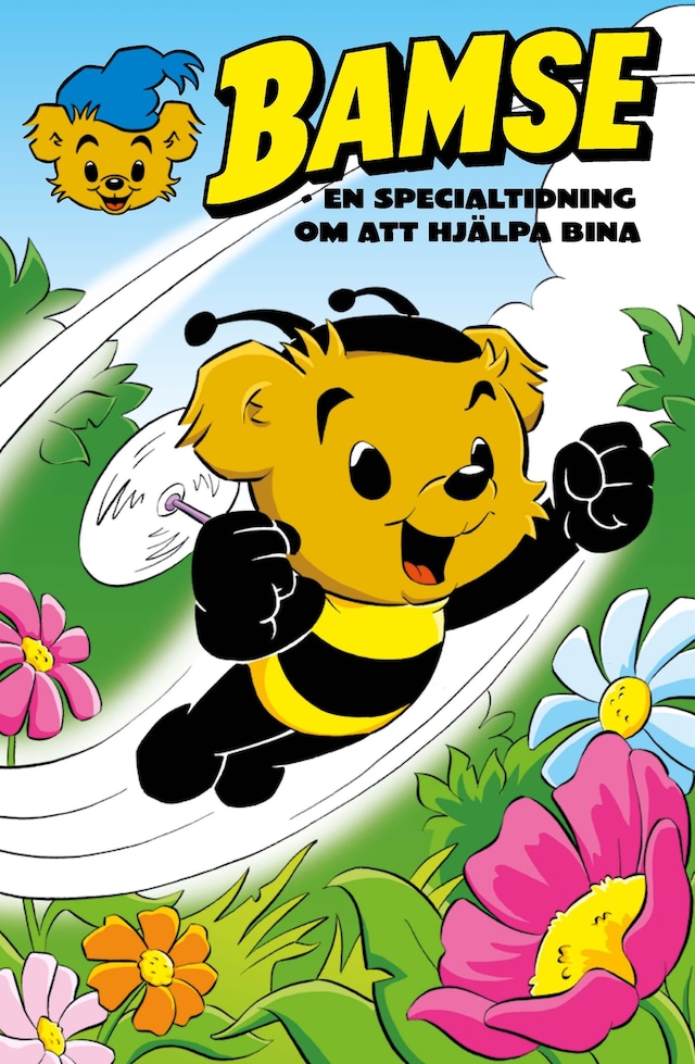 Buchcover für Bamse. En specialtidning om att hjälpa bina