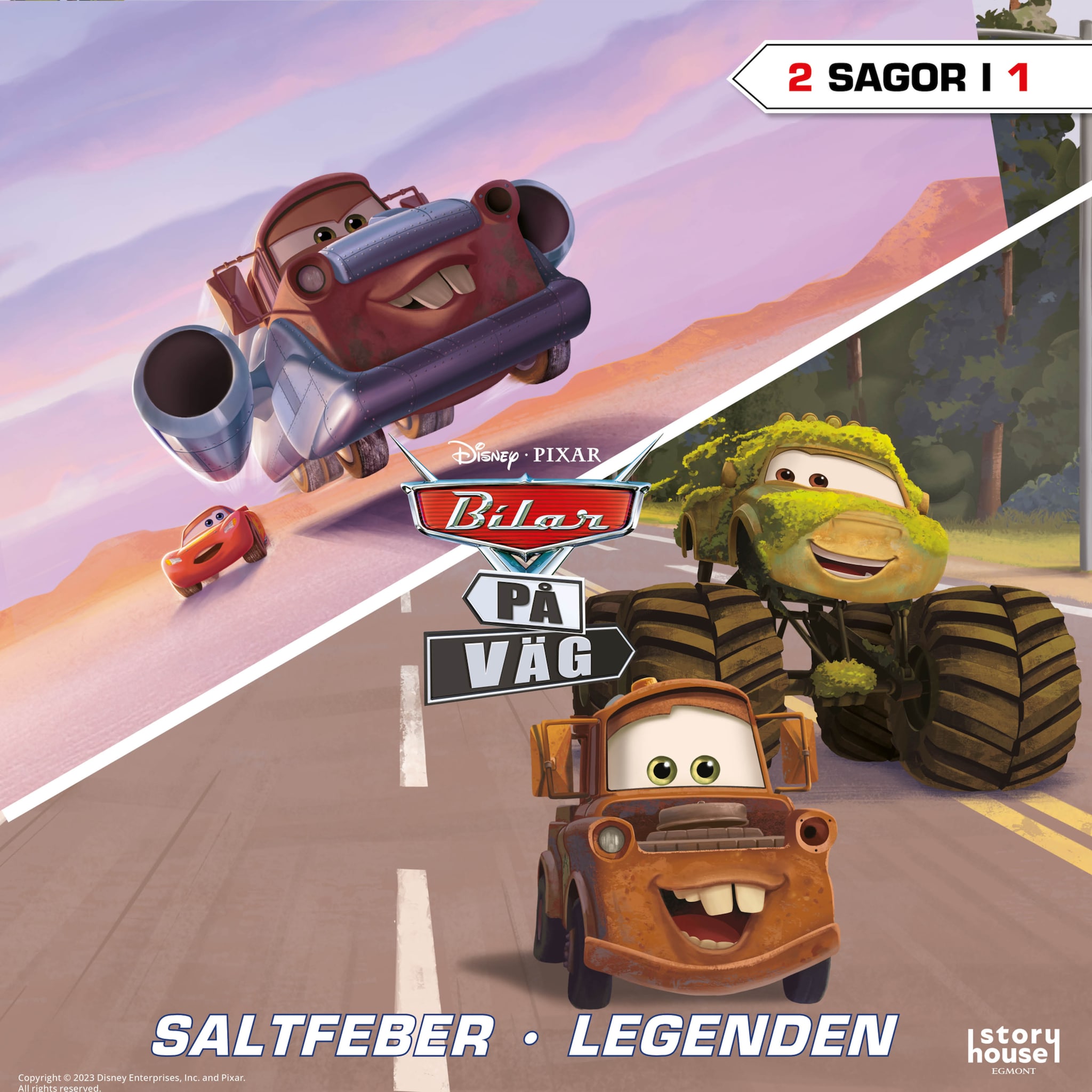 Bilar på väg. Saltfeber och Legenden